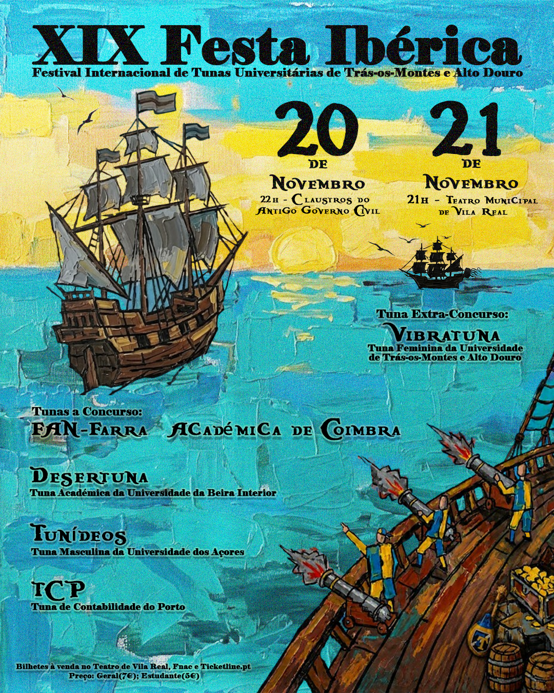 Cartaz da XIX Festa Ibérica